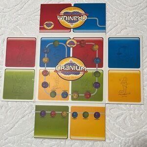 Hasbro Cranium Board Game - Red, Blue, Green, Yellow